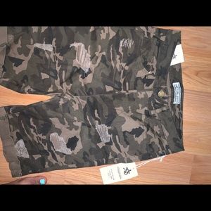 Army Fatigue Shorts